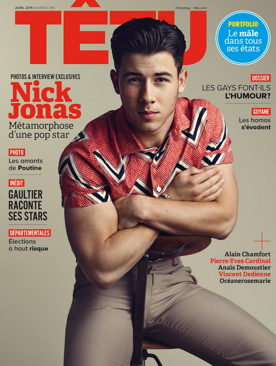 Nick Jonas Goes Retro in Louis Vuitton
