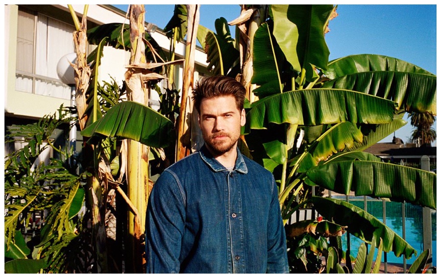 Nick Zano Rocks Denim for Mr Porter