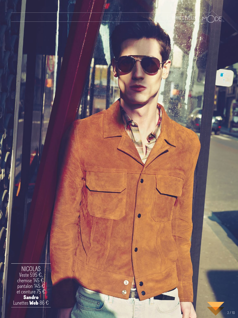 Nicolas Ripoll Goes Casual for GQ France April 2015 Issue