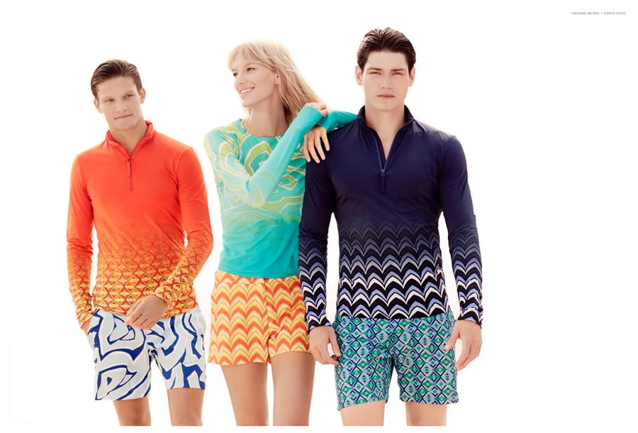 Emilio Pucci Collaborates with Orlebar Brown