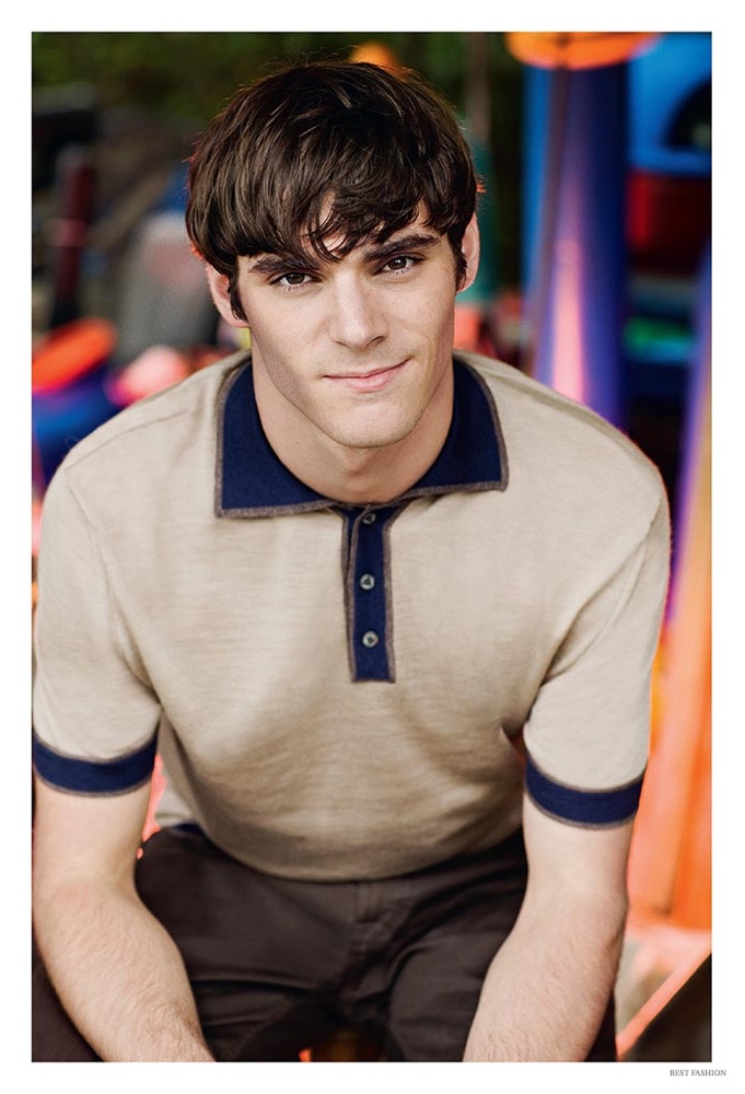 RJ Mitte Models for Spring Fashion Photo shoots