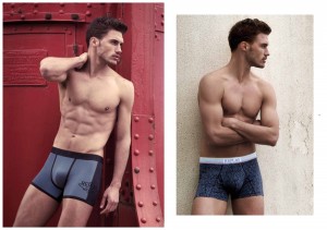 Jabel Balbuena Models Replay Underwear
