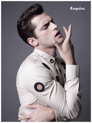 Sean O'Pry Covers Debut Issue of Esquire Serbia
