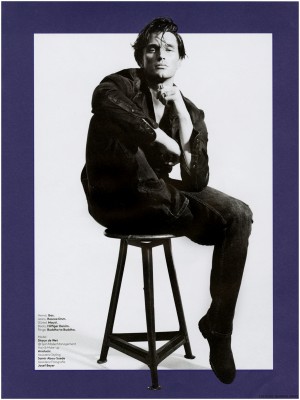 Shaun DeWet LOfficiel Hommes Swiss Fashion Editorial Denim Trend 2015 001