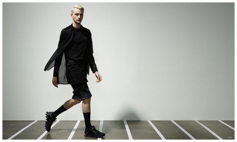 Model Benjamin Jarvis stars in Revolve Man's latest lookbook.