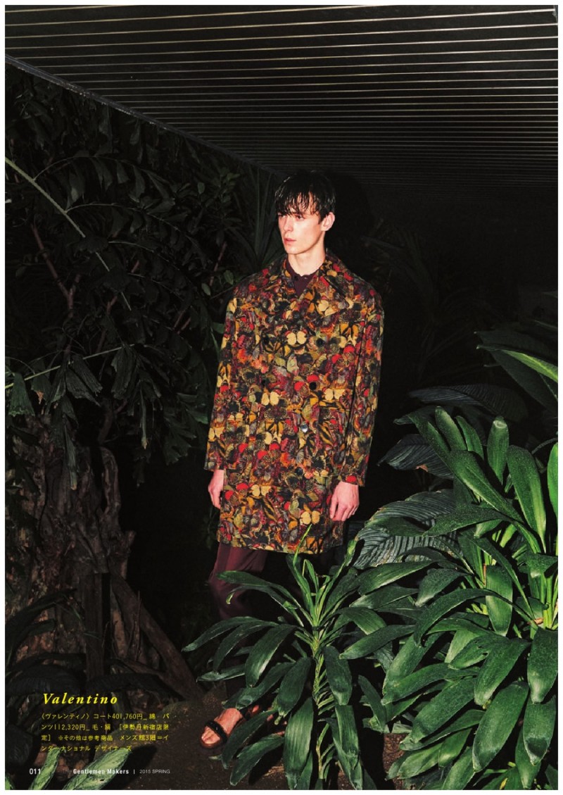 Gustaaf Wassink wears Valentino.