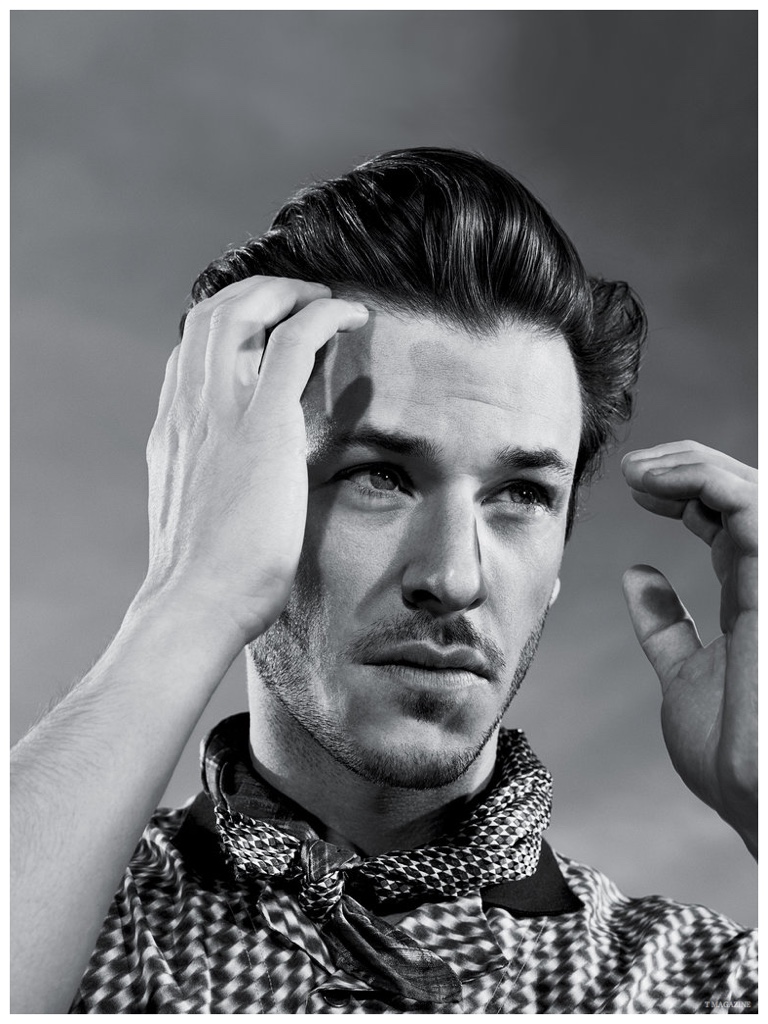 T Magazine Fashion Photo Shoot 2015 Famous French Men Gaspard Ulliel