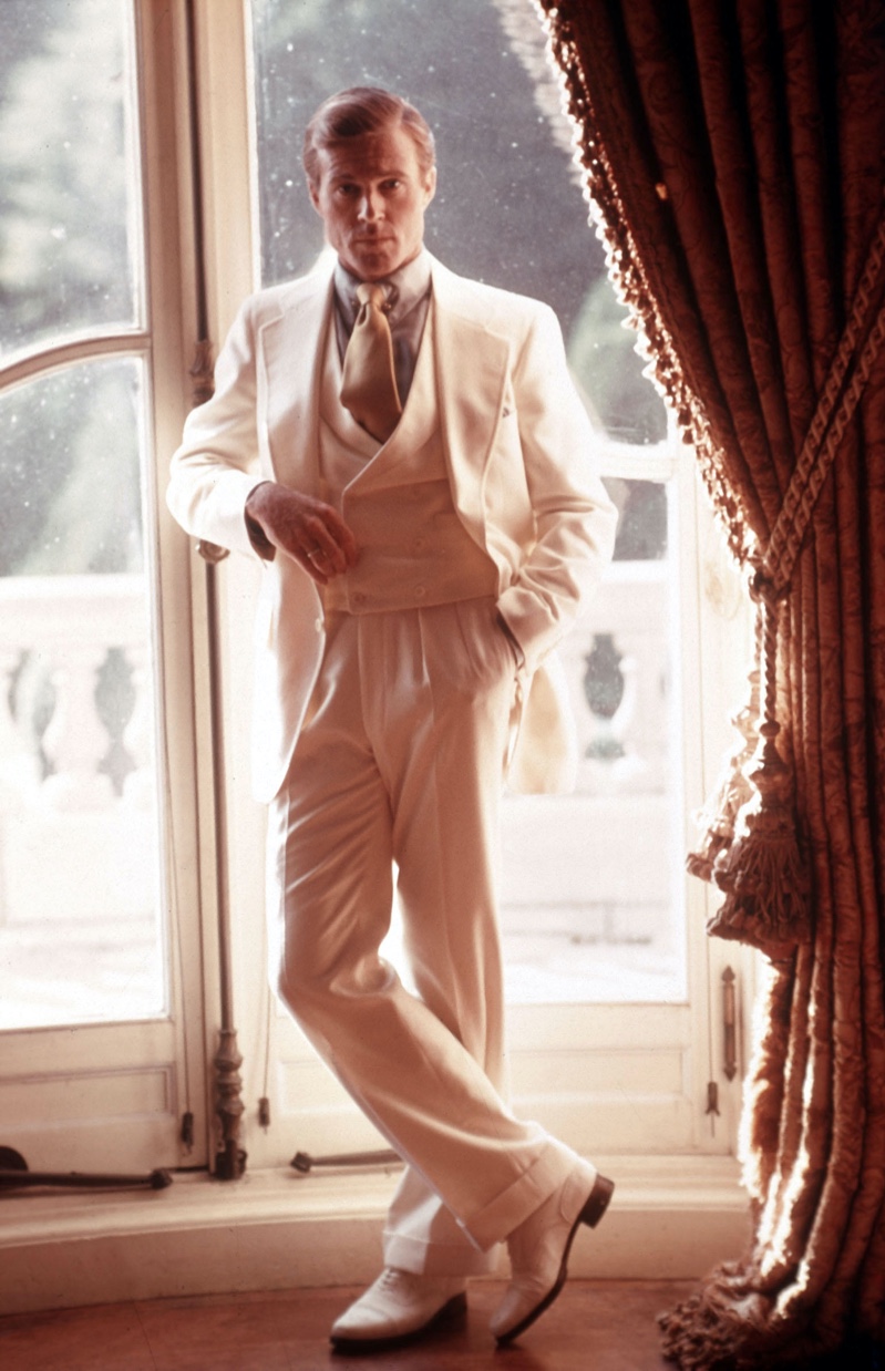 Robert Redford Cream Colored Suit The Great Gatsby 1974