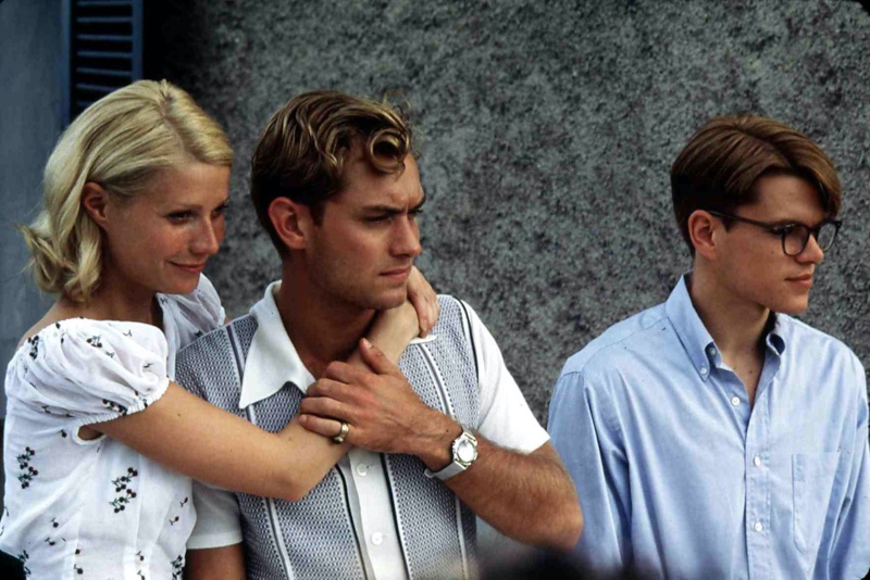 The Talented Mr. Ripley 50s Style Men Gwyneth Paltrow Jude Law Matt Damon