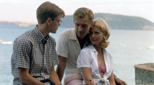 The Talented Mr. Ripley Movie Style: Tom & Dickie in 1950s Men's Styles The Talented Mr. Ripley Matt Damon Jude Law Gwyneth Paltrow