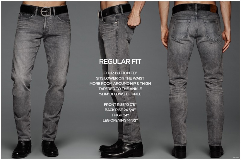 Tom Ford's regular fit jeans.