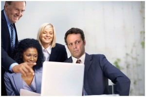 Unfinished Business: Dave Franco & Vince Vaughn Pose for Stock Photos