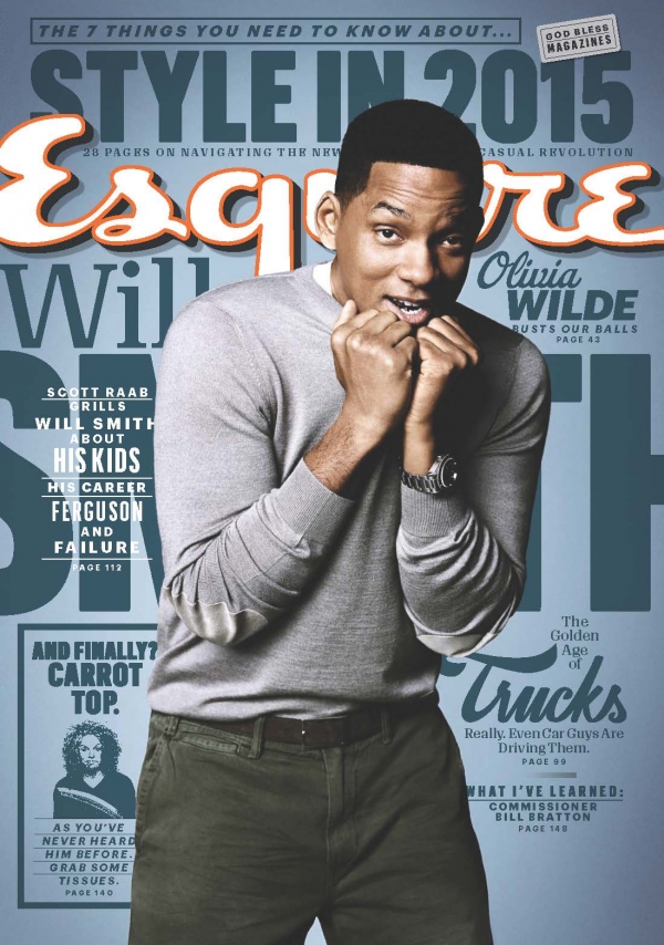 Will Smith Esquire March 2015 Issue