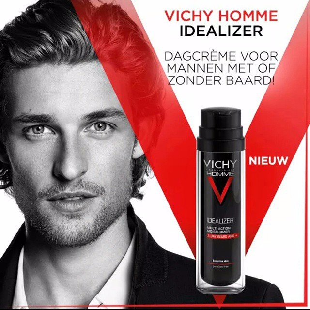 Wouter Peelen by Paola Kudacki for Vichy Homme Campaign