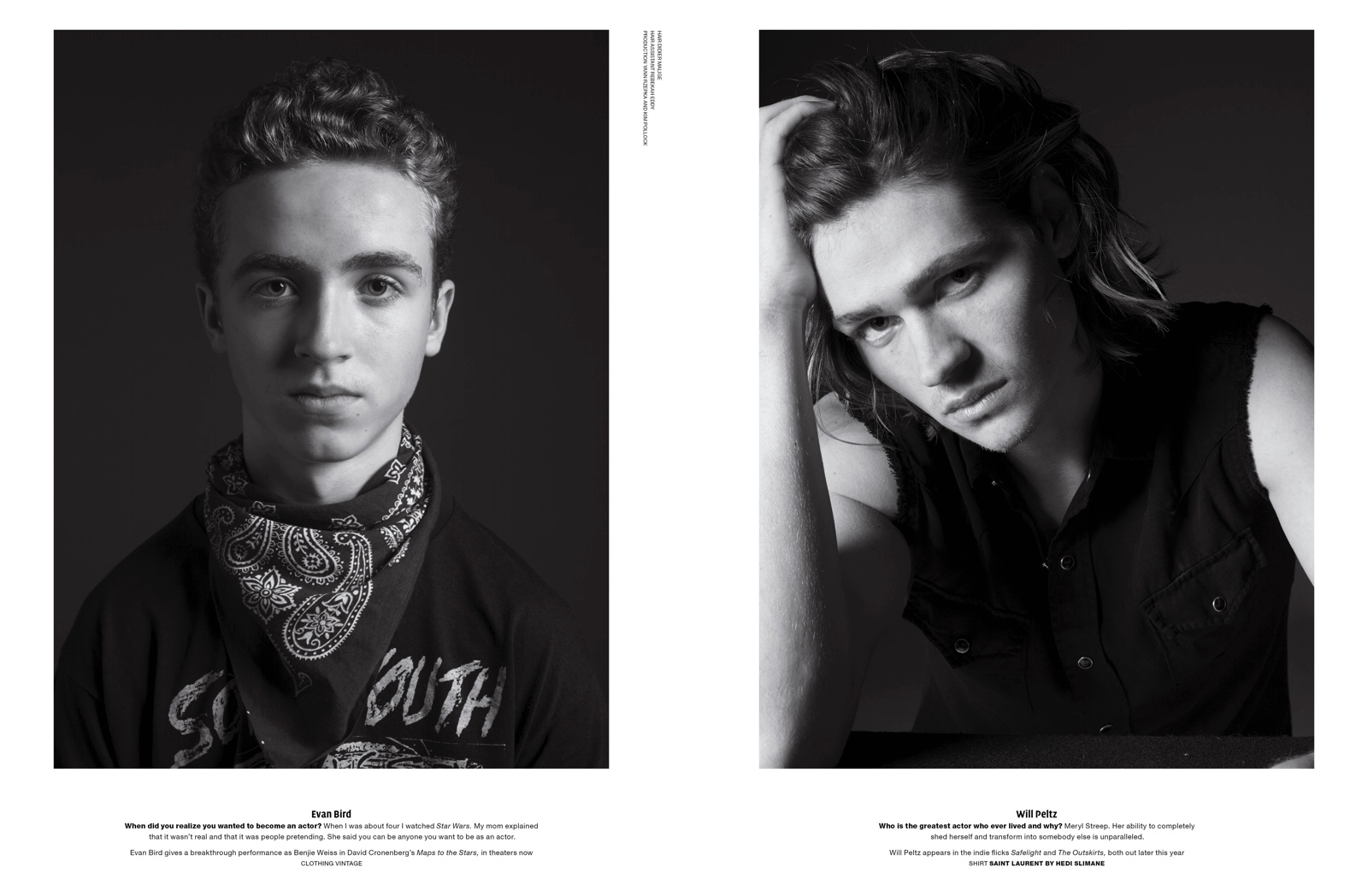 Hedi Slimane Shoots Young Hollywood