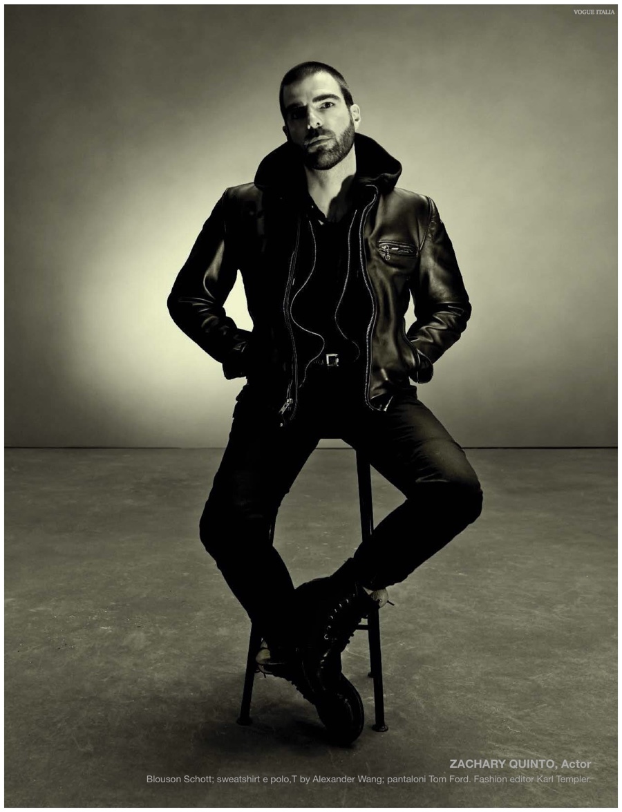 Zachary Quinto Vogue Italia March 2015 Steven Meisel Photo Shoot 016
