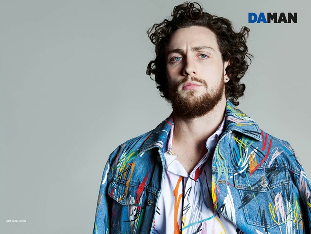 Aaron Taylor-Johnson has a bold fashion moment in Dior Homme.