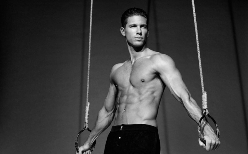 Adam Senn is the epitome of health and fitness in this picture from Glamour España, shot by Sergi Pons in 2012.