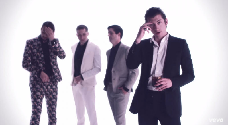 Alex Turner appears in Mini Mansions' Vertigo music video.