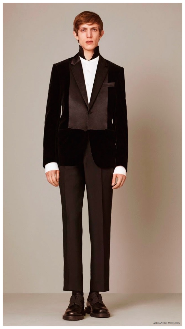Alexander McQueen Pre-Fall 2015 Menswear Collection