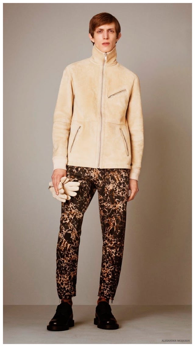Alexander McQueen Pre Fall 2015 Menswear Collection
