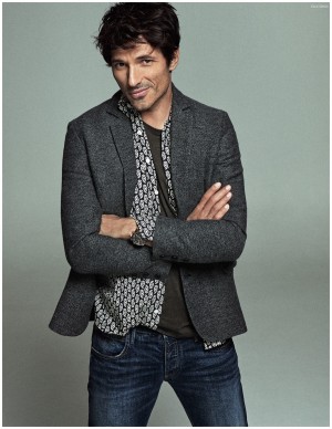 Andres Velencoso Segura Elle Spain April 2015 Cover Photo Shoot 006