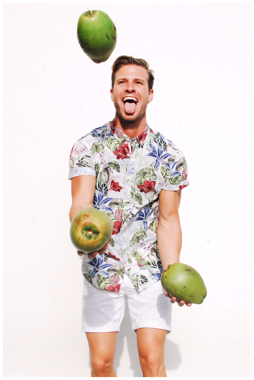 Anthony Garrett Models Fun Miami Styles