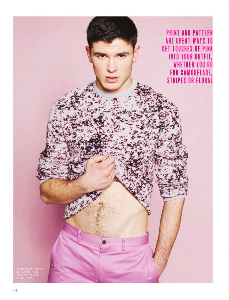 Attitude Pink Fashions Mens Editorial 2015