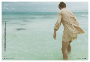 Ben Allen Models Soft Summer Styles for Esquire España