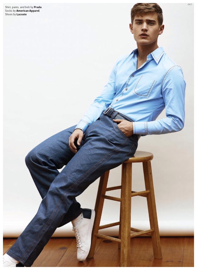 Bo Develius Does Denim