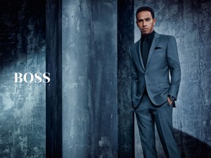 Boss Hugo Boss F1 Campaign 2015 Shoot Lewis Hamilton 002