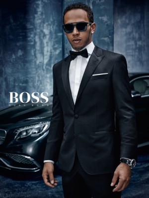 Boss Hugo Boss F1 Campaign 2015 Shoot Lewis Hamilton 003