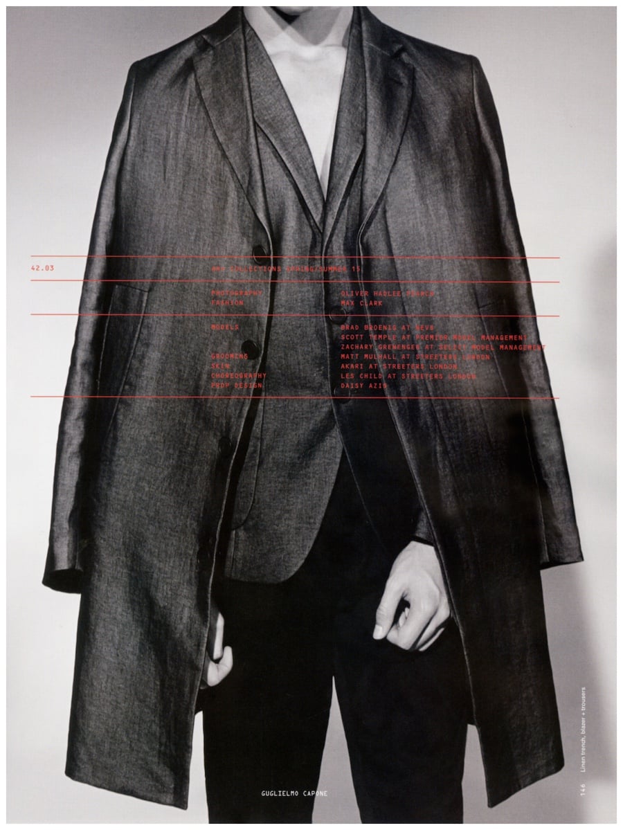 Brad Kroenig Arena Homme Plus 2015 Photo Shoot