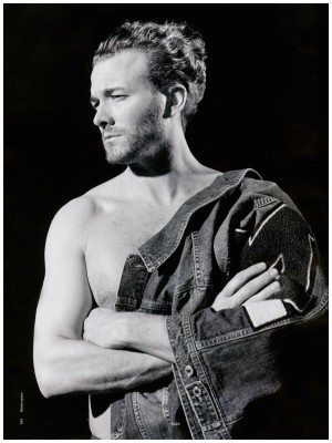 Brad Kroenig photographed for Arena Homme Plus.