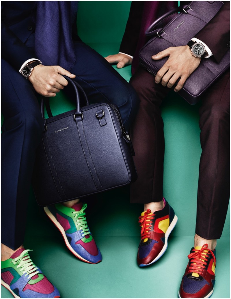 Burberry Highlights Suits & Sneakers for Spring 2015 Campaign – The ...