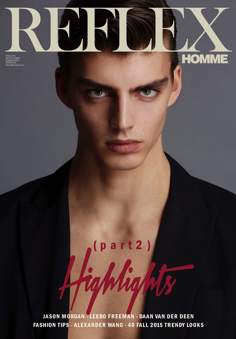 » Daan Van Der Deen Covers Reflex Homme Daan Van Der Deen Reflex Homme April 2015 Fashion Editorial 001