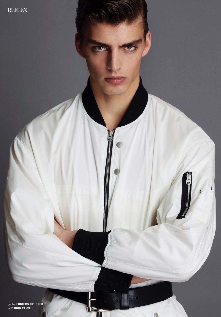 » Daan Van Der Deen Covers Reflex Homme Daan Van Der Deen Reflex Homme April 2015 Fashion Editorial 004