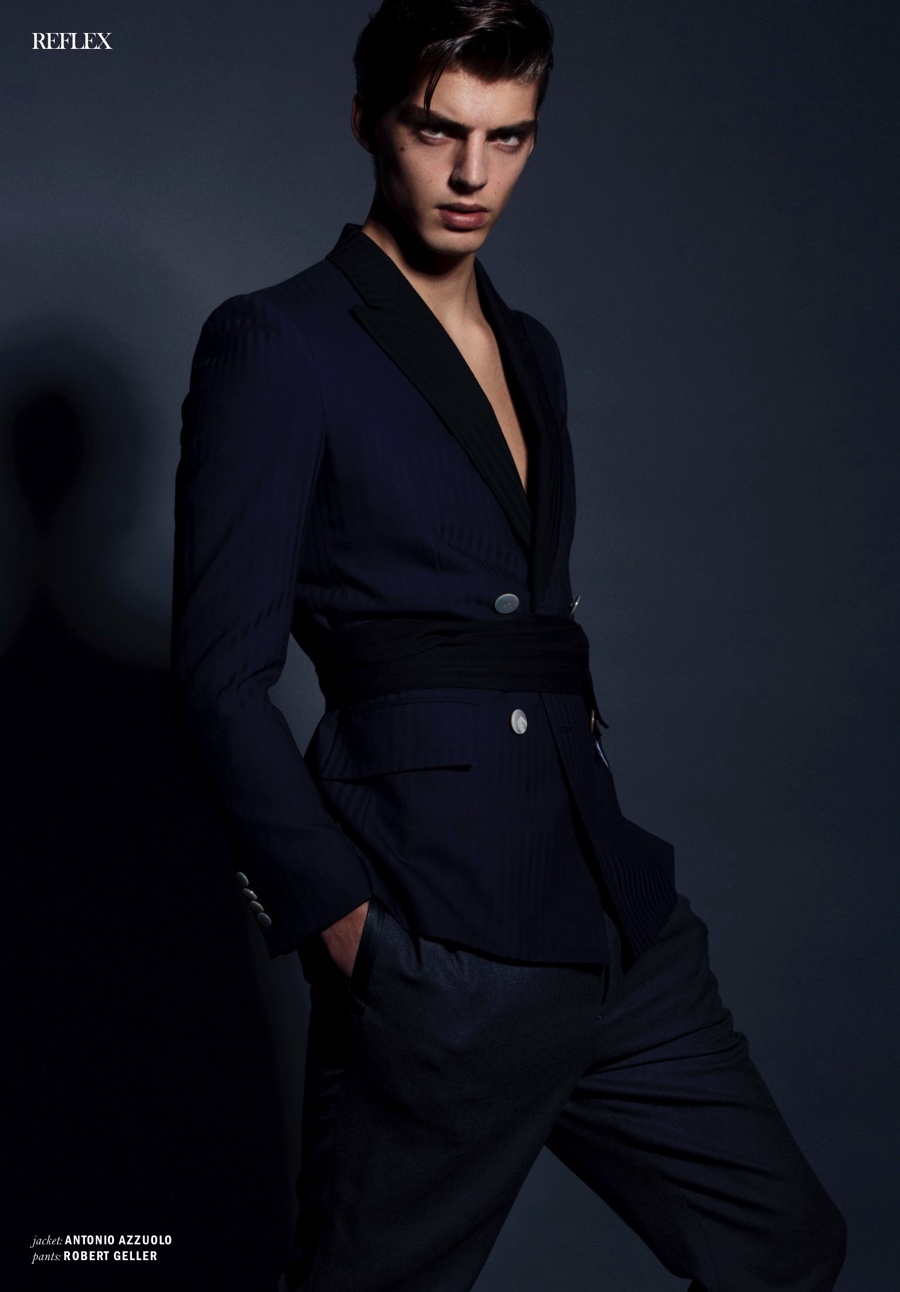 » Daan Van Der Deen Covers Reflex Homme Daan Van Der Deen Reflex Homme April 2015 Fashion Editorial 006