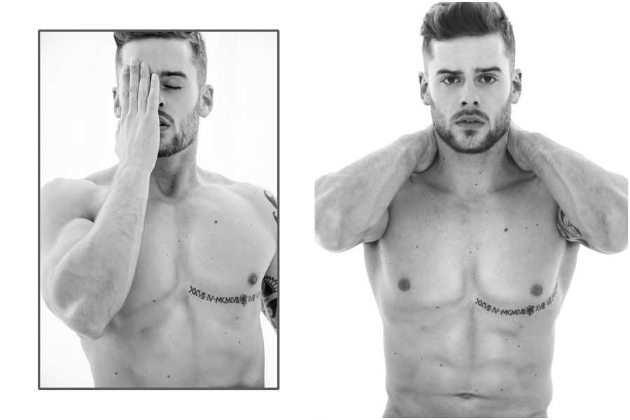 Daniel Yareham Poses for Alejandro Tomás Shoot