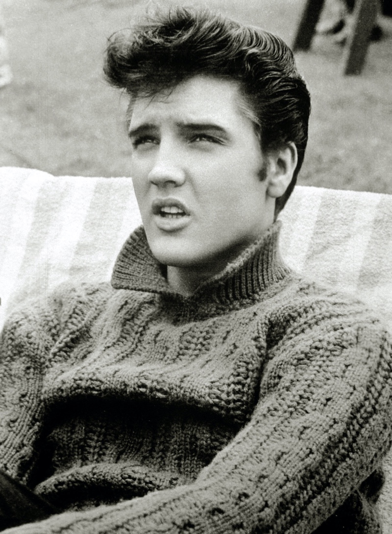 Elvis Presley Cable-knit Sweater
