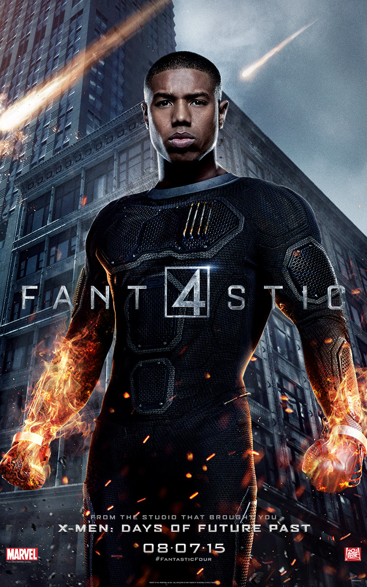 Michael B Jordan as The Human Torch