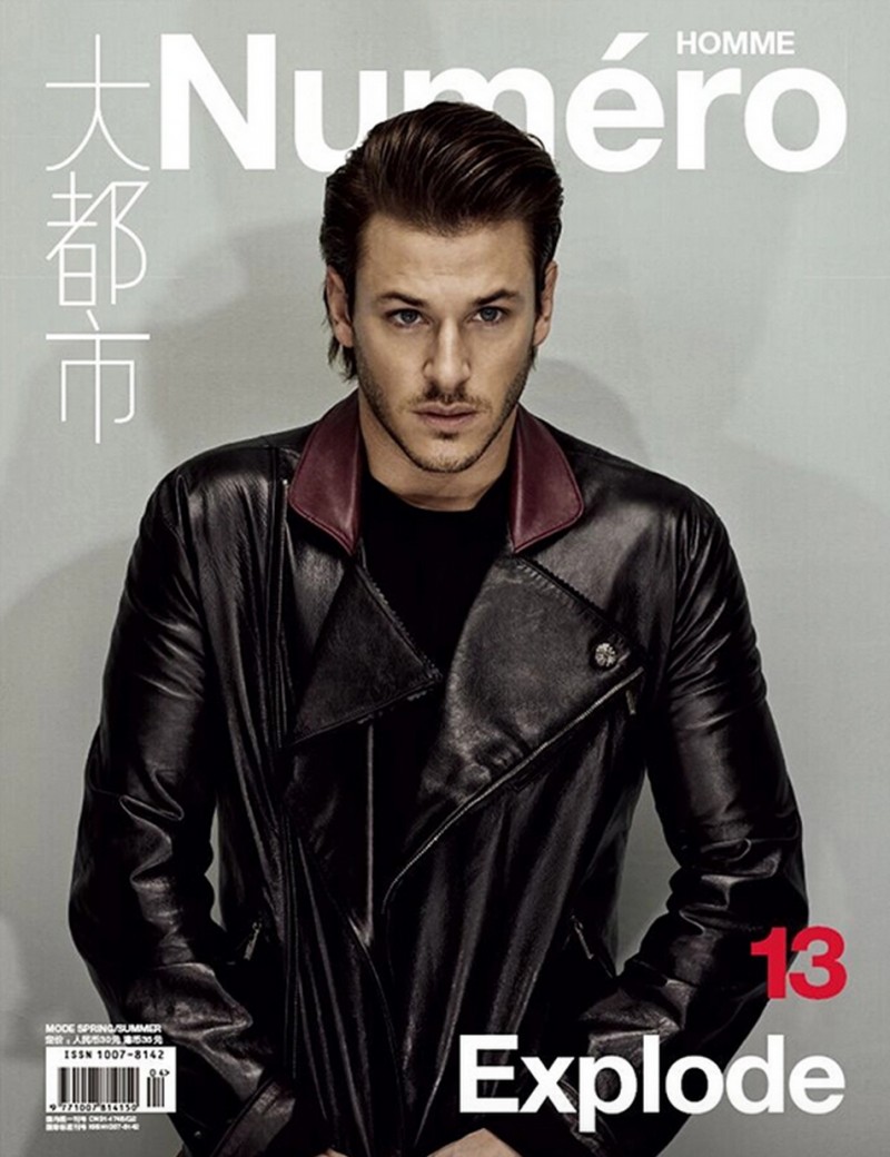 Gaspard Ulliel Numero Homme China Spring 2015 Cover