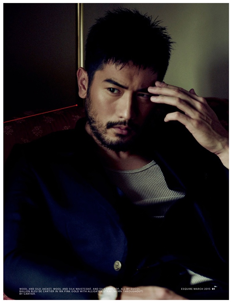 Godfrey Gao for Esquire Singapore Photo Shoot