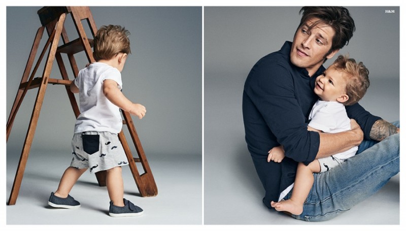 Vinnie Woolston hits the photo studio for a Father's Day style feature.