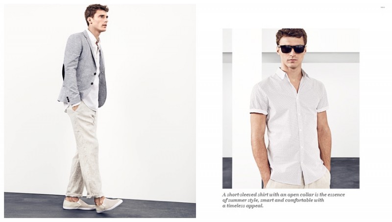 Embracing suiting separates, refined style is effortless.