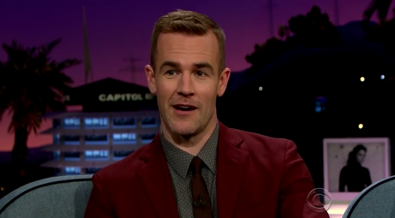 James Van Der Beek Pictures James Corden Show 2015