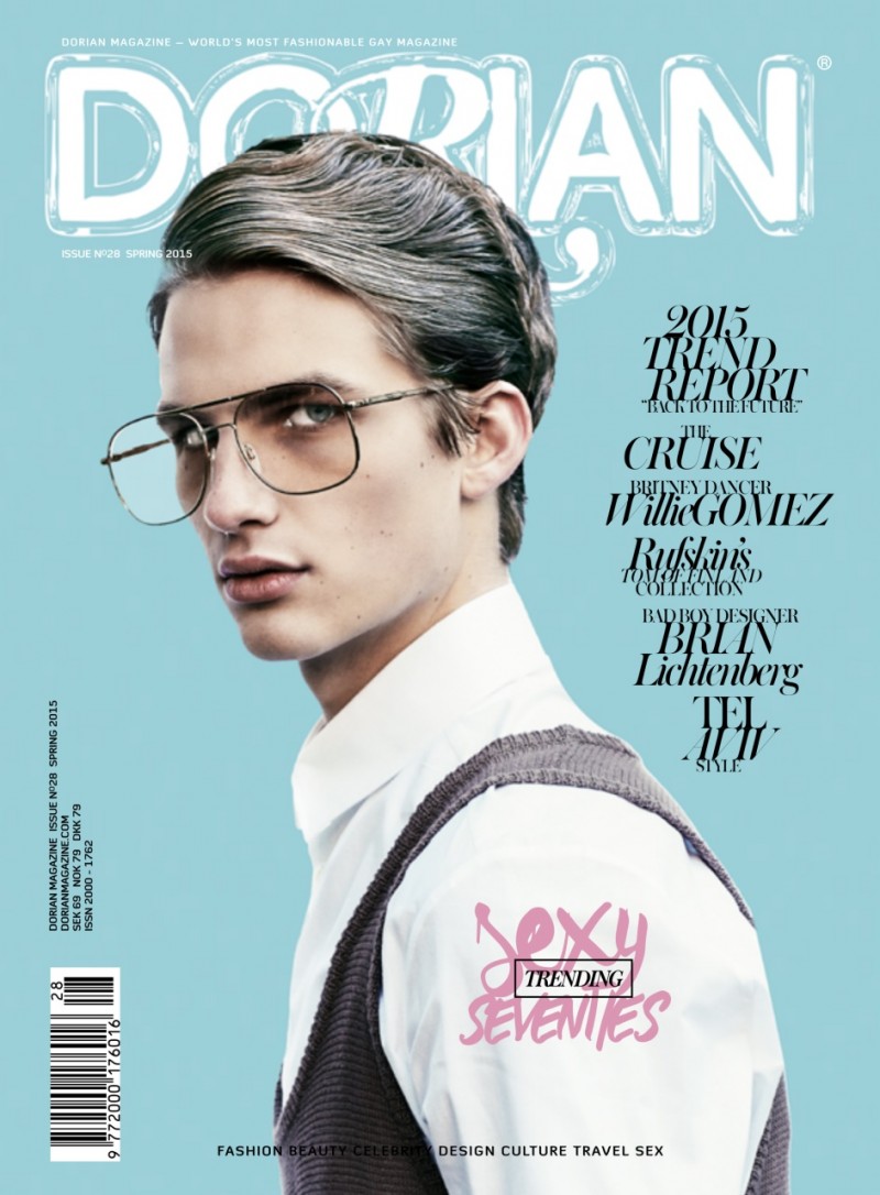 Model Jan Purski snags the latest cover of Dorian magazine, connecting with photographer Masayuki Ichinose and stylist Masaki Kataoka.