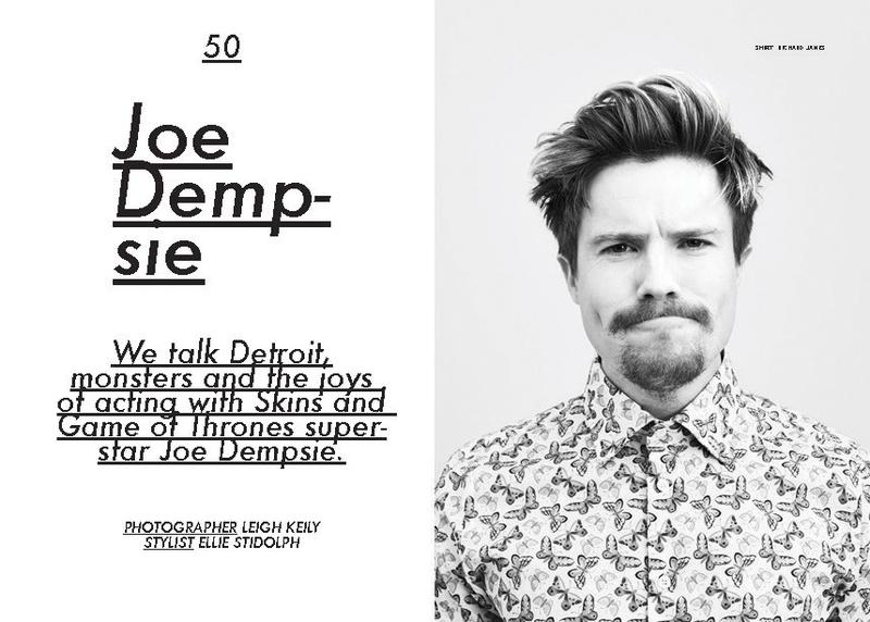 Joe Dempsie Appears in JON Photo Shoot