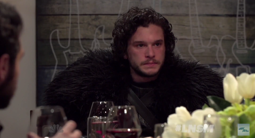 Jon Snow Kit Harington Late Night With Seth Meyers