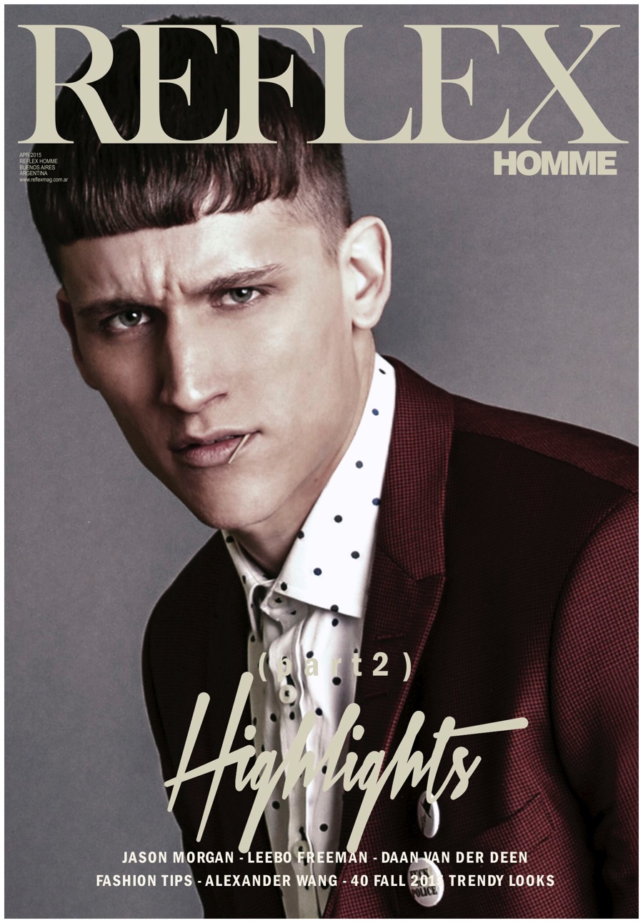 Leebo Freeman 2015 Reflex Homme Cover Photo Shoot 002